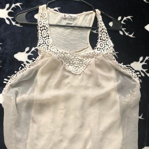 Adorable Lace Tank